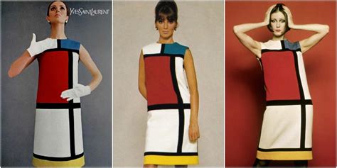 yves saint laurent collezione mondrian|yves saint laurent 60s fashion.